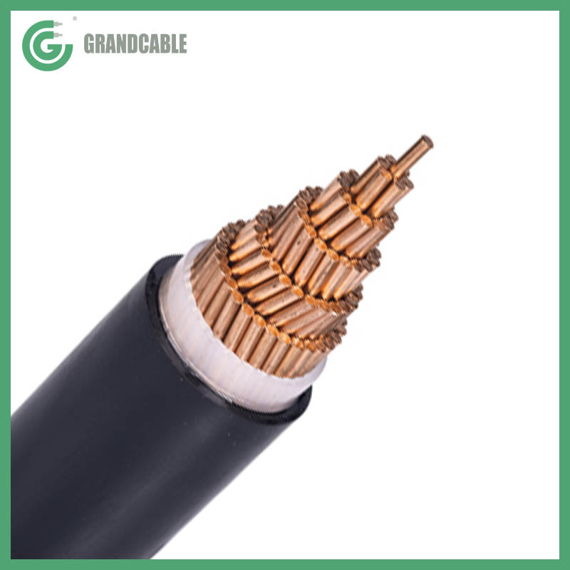 1C 630mm2 Cabos SDI Isolados em XLPE 0.6/1kV Cabo de Cobre XV BT