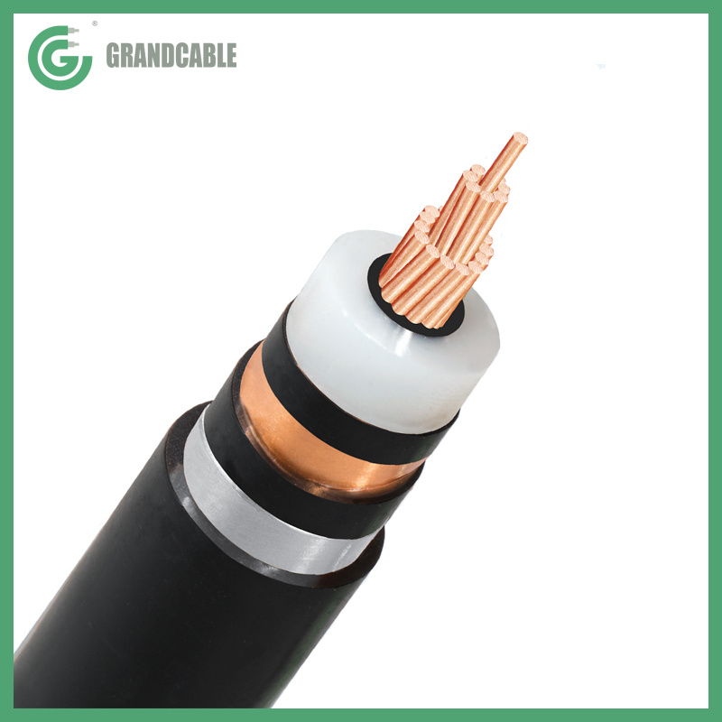1X185mm2 Electrical XLPE Insulated Aluminium Tape Underground Power Wire Cable