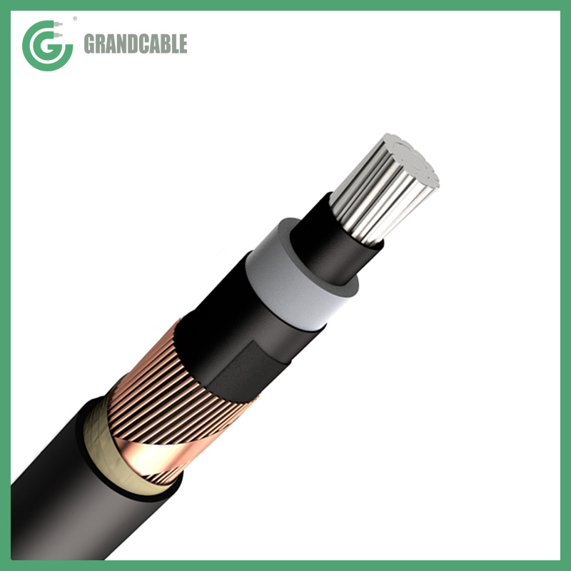 1×500/35mm2 NA2XS(F)2Y 6/10kV Medium voltage cables with XLPE insulation HD 620 & DIN VDE 0276-620