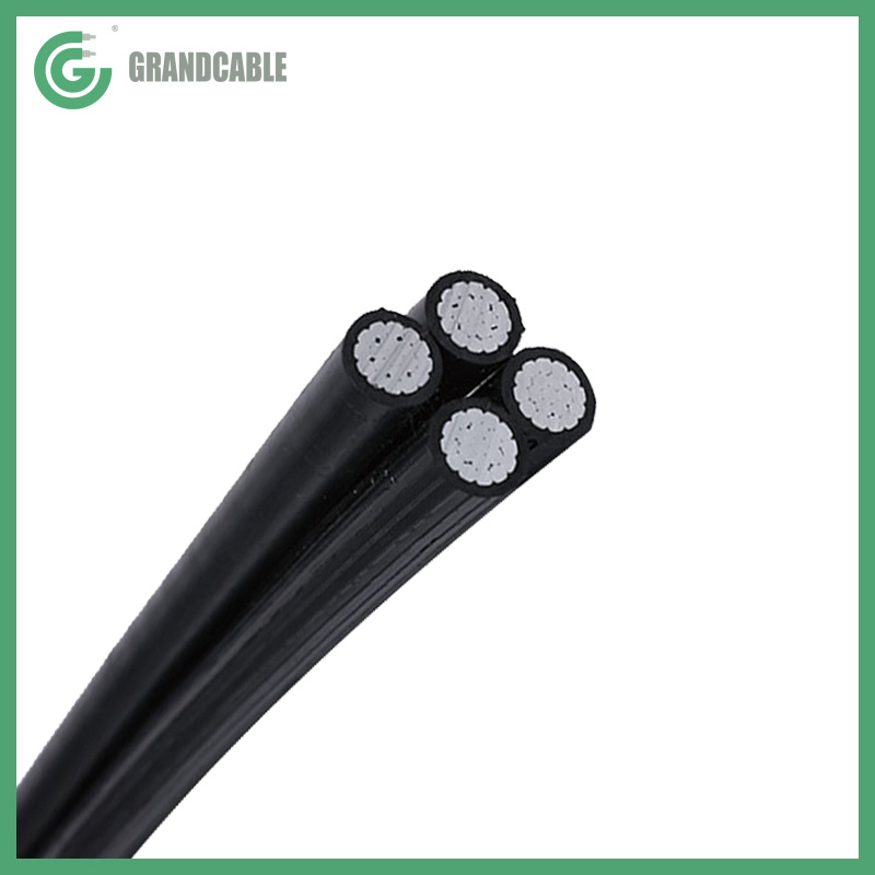 25X3C+25mmsq ABC 0.6/1kV Aerial Bundled Cable Weather Resistant XLPE Insulated