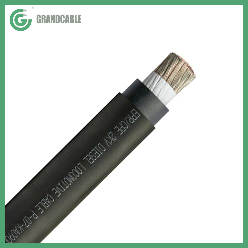 2KV Diesel Locomotive Cable 14AWG Tinned Copper Conductor EPDM Insulated CPE Sheathed DLO Cable