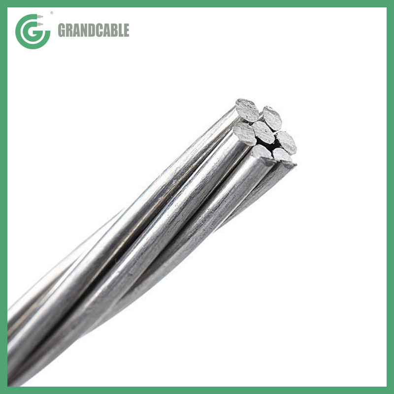 Conducteur en aluminium AAC 50mm sq AA ou H/D nu