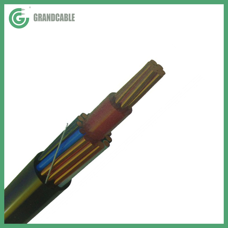 Airdac Concentric Aluminum LV SERVICE CABLE 1X16/16mm2