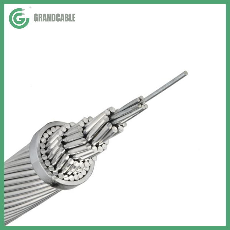 Conducteurs en aluminium renforcés d′acier AC 400/51 conducteurs de phase pour 220kV ligne GOST 839-80