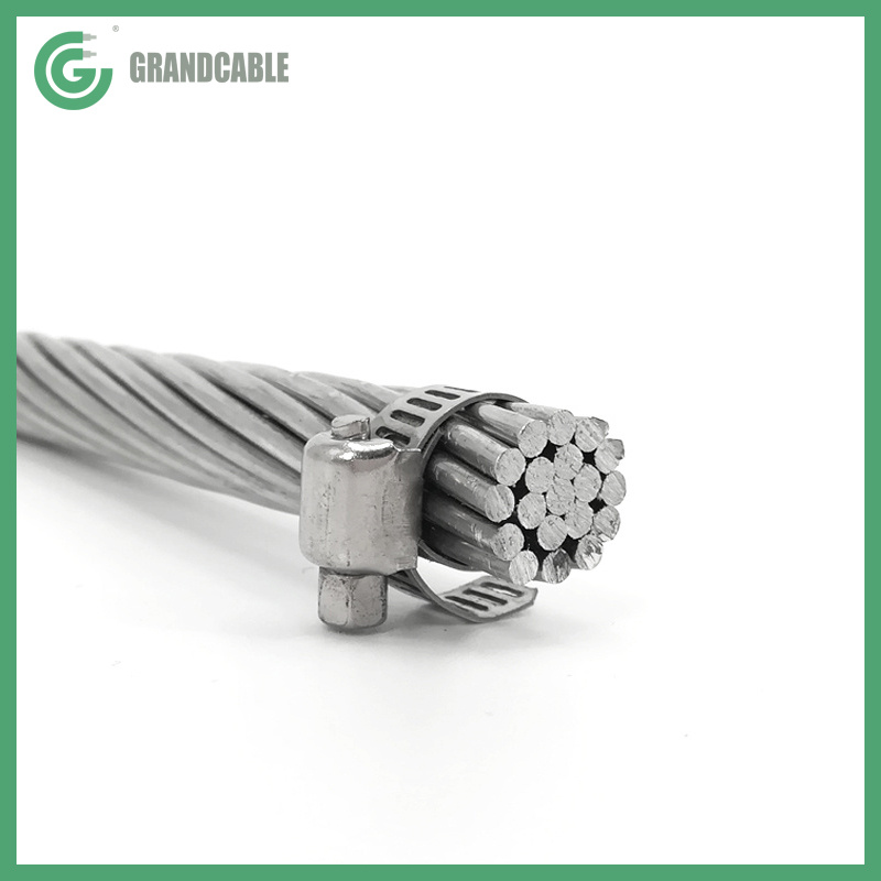 Câble Aster 288 mm2 Conducteur AAAC pour réseau aérien à moyenne tension NF C 34-125