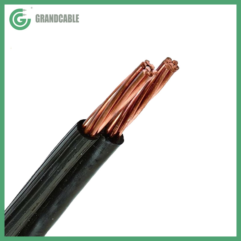 Copper Conductor XLPE Insulated 2X6mm2  0.6/1kV XS ABC Aerial Bundled Cable