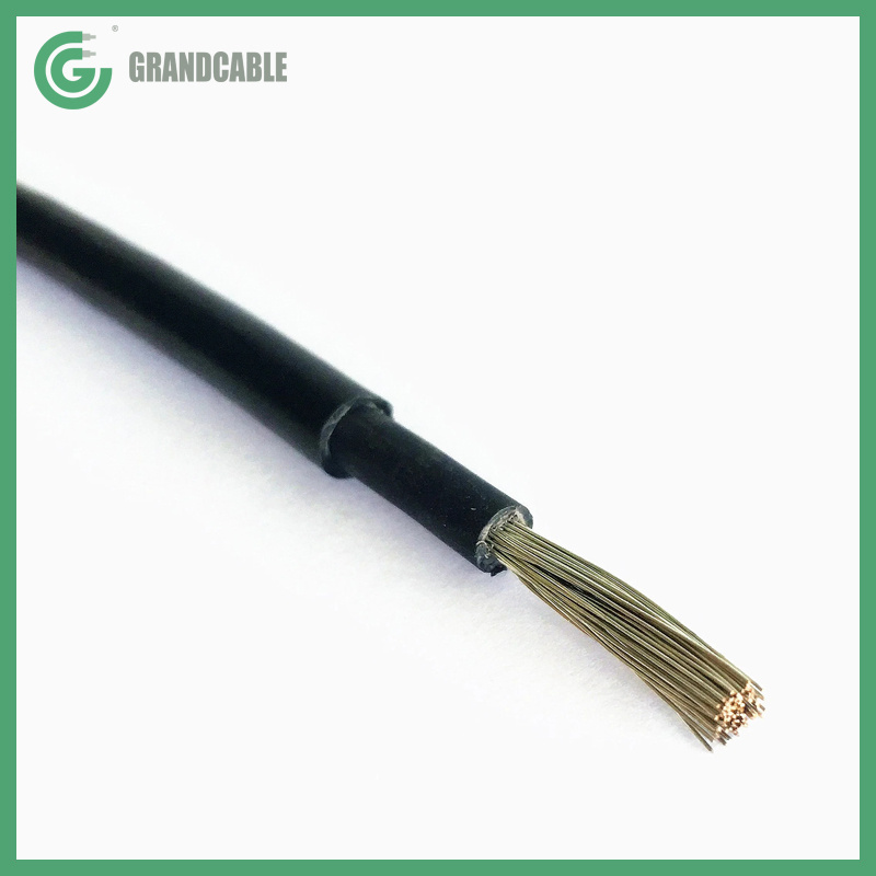 Chine Câble CC 1X35MM2 1.8 kV CC - 0.6 / 1 kV CA Câble flexible Batterie CC 1 x 35 mm2 (1 couleur : Noir) fabrication et fournisseur