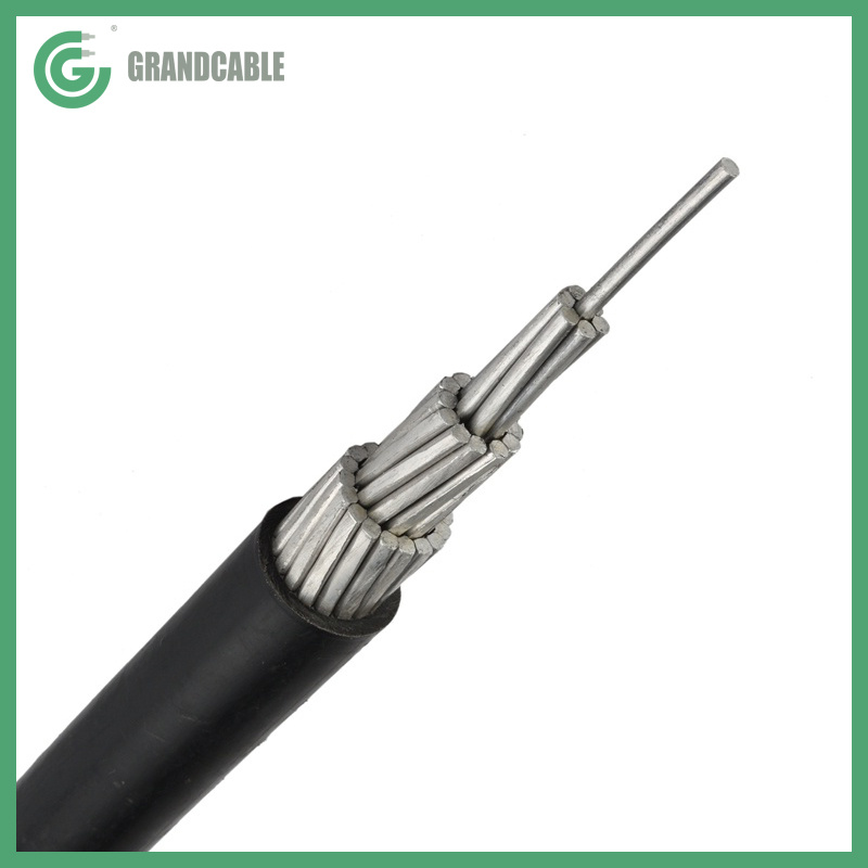 Chine SAX-W 20kV 70mm2 Conducteur aérien en aluminium allié recouvert de moyenne tension avec isolation XLPE (PAS) fabrication et fournisseur