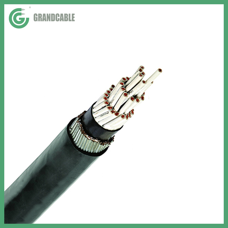 Chine Câble de contrôle en cuivre Swa 4cx6 mm2 câble d′alimentation isolé en PVC pour 33/11kv sous-station fabrication et fournisseur