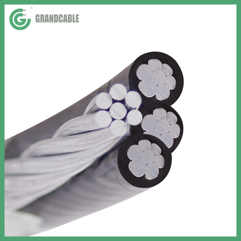 FIL QUADRUPLEX 6AWG COACH FRANÇAIS 6201 MESSAGER EN ALUMINIUM NEUTRE