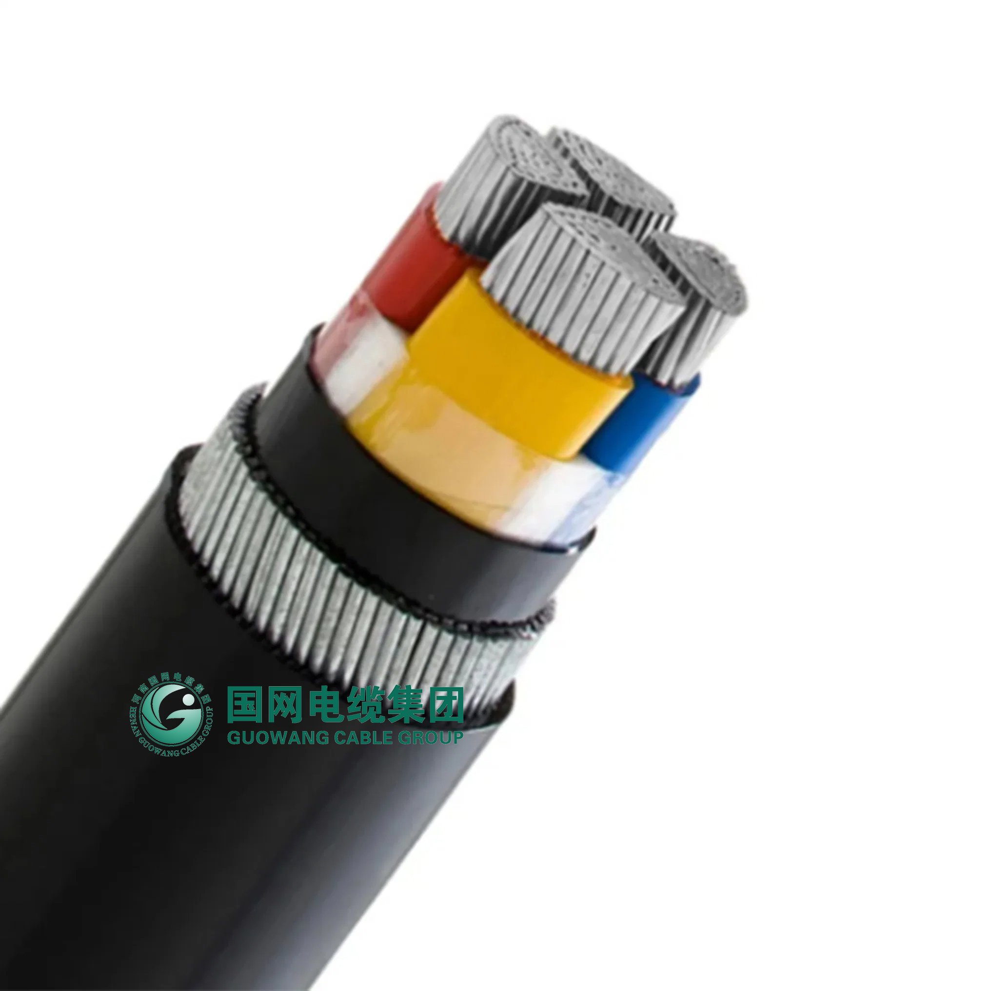 0.6/1kv Aluminum Conductor XLPE Insulation PVC Sheath Steel Wire Armoured Power Cable