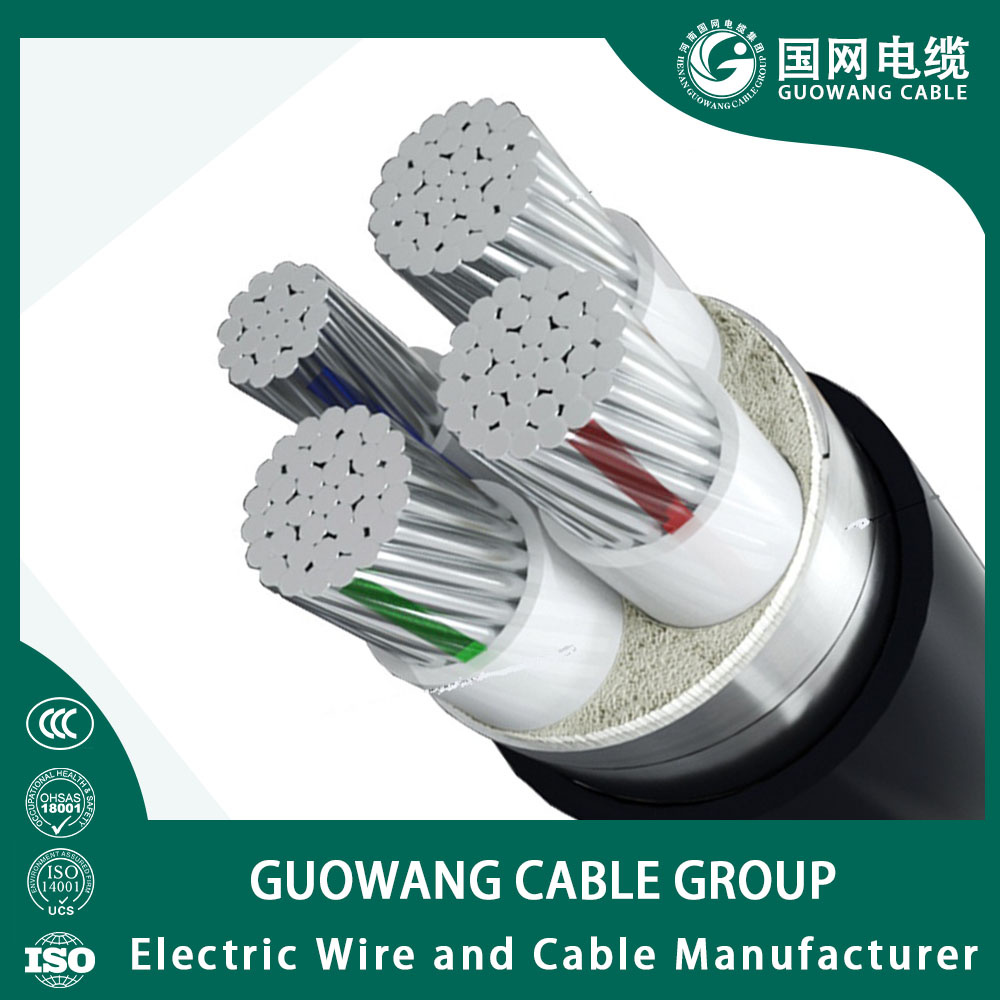 0.6/1kv Multi Core Aluminum Conductor PVC Insulation PVC Sheath Steel Tape Armoured Power Cable