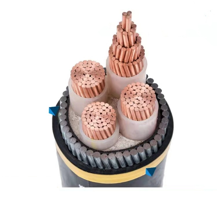 0.6/1kv Multi Core Copper Conductor PVC Insulation PVC Sheath Steel Wire Armoured Power Cable