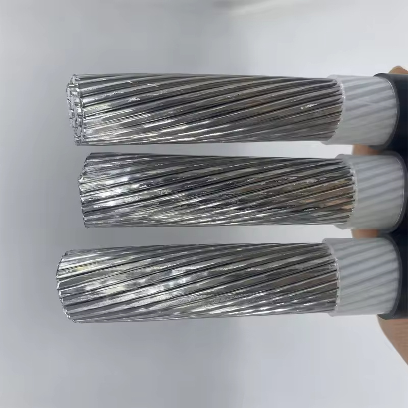 0.6/1kv Single Core Aluminum Conductor PVC Insulation PVC Sheath Flame Retardant Power Cable