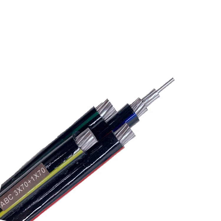 10mm2 to 3500mm2 Guowang China Duplex ABC Overhead Cable with CCC