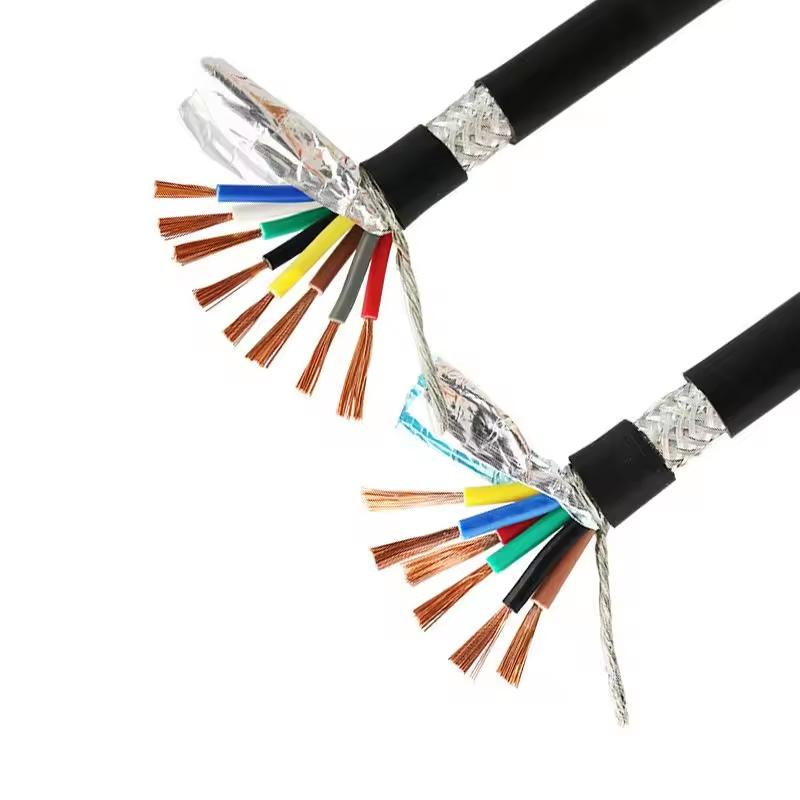 15 mm2 25mm2 X 3 Core 24AWG PVC Cable Braid Screened Industrial and Agricultural Use Flexible Copper Control Cable