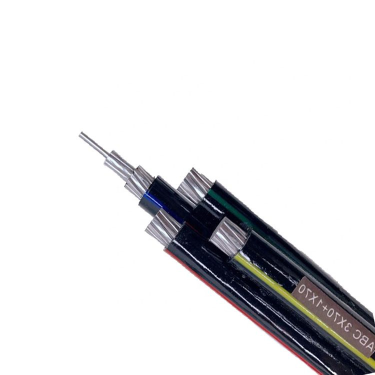 16-240mm2 / Wooden Drum China 1kv/10kv ABC Overhead Cables Al ABC Power Cable
