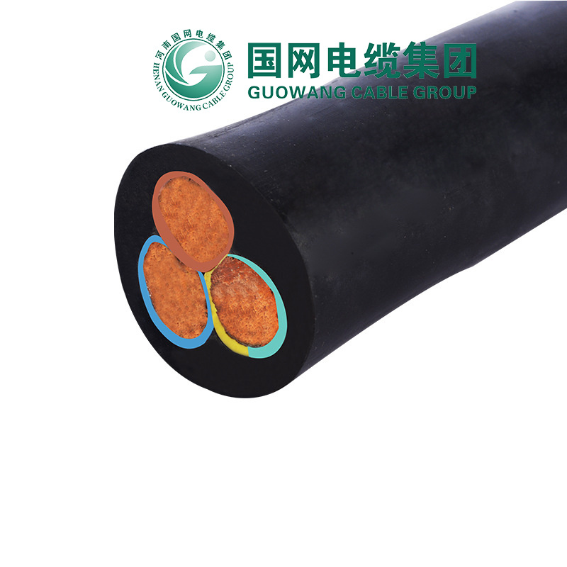 3*120 Sqmm H05rn-F/H07rn-F 450/750V Epr Pcp Oil Resistance Flexible Copper Conductor Rubber Cable