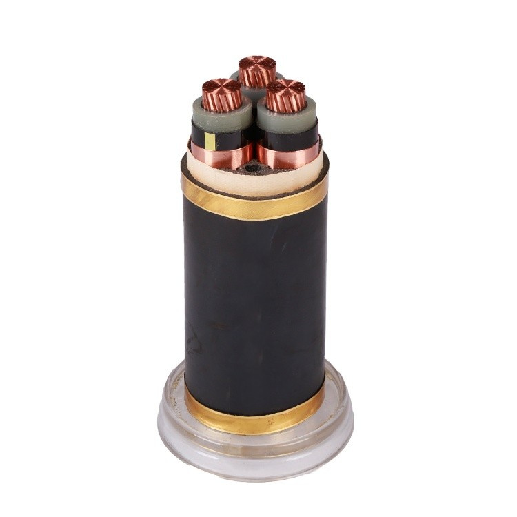 3.6-35kv Medium Voltage Cable 3 Core Yjv Copper Conductor XLPE/PVC Power Cable