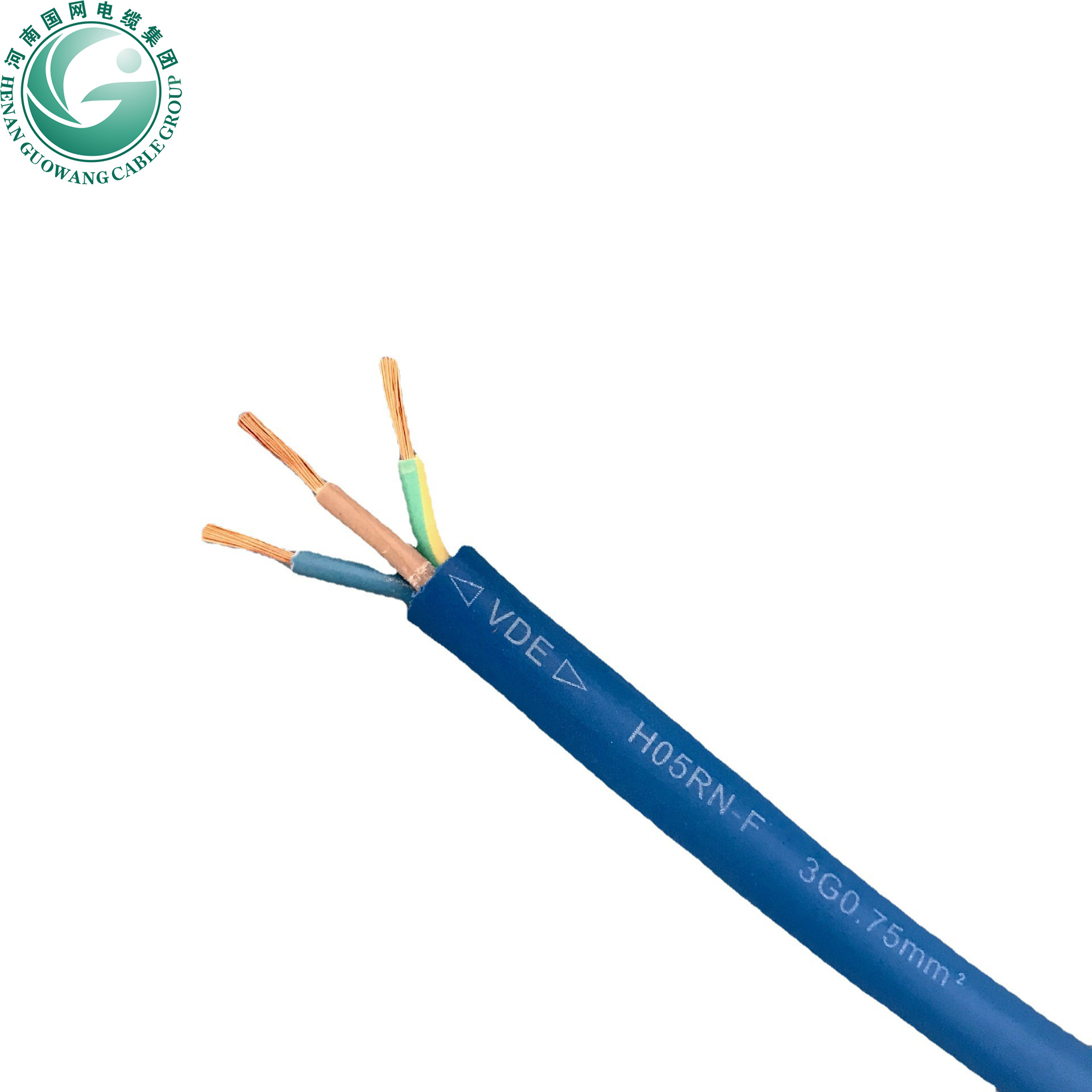 300/500V 450/750V Multi Core H07rn-F 4X70mm Black Copper Submersible Flexible Rubber Sheathed Cable