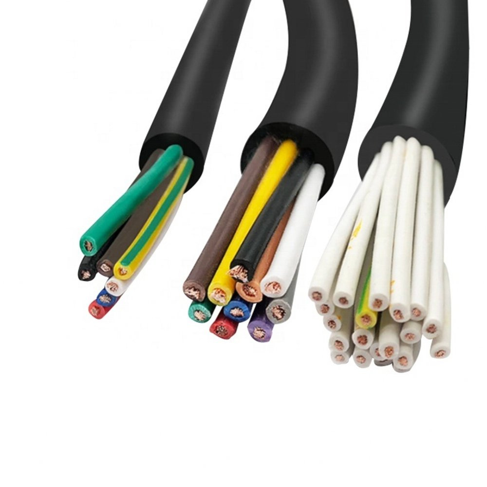 450/750V 300/500V Screened Bedded LSZH Class 5 Flexible Conductor Control Cable 4X0.75mm2