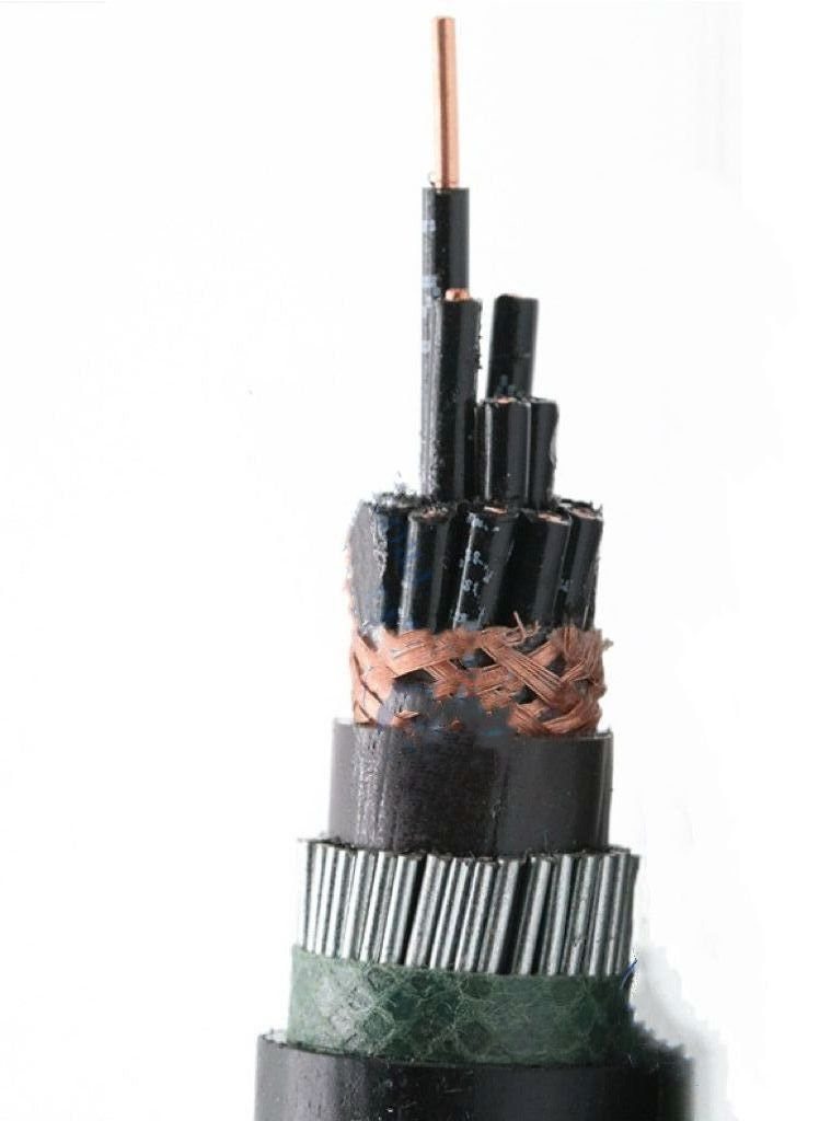 450/750V 4cores 4*0.75 à 4*6mm2 Câble de contrôle blindé en PVC isolé avec conducteur en cuivre et gaine en PVC armée