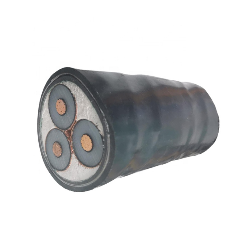 6/10kv Cu/XLPE/Cws/PVC Yxc7V N2xsy XLPE Insulation Single Core Medium Voltage Power Cables