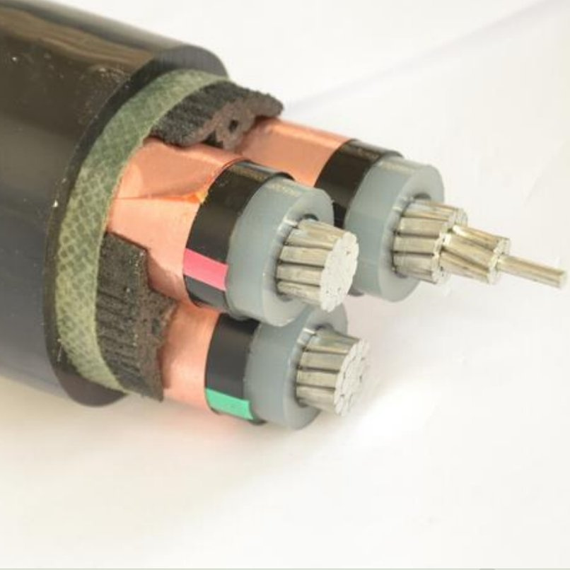Câble en aluminium 18/30kv Na2xsh avec fils en cuivre et écran en ruban 1X400/35mm2