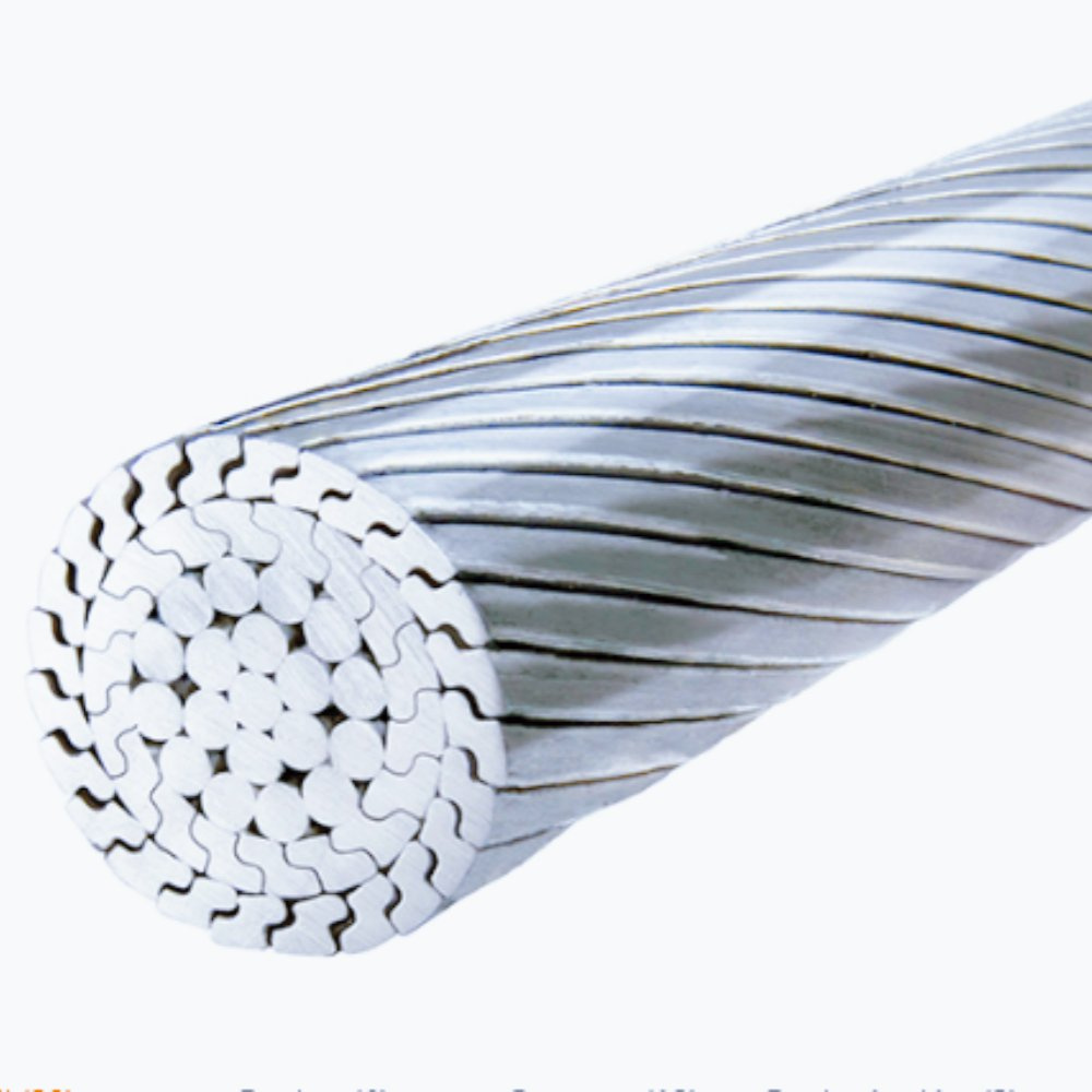 Ascr BS/ASTM/CSA Bare Overhead Aluminium Conductor Steel Reinforced