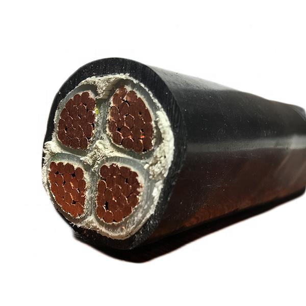 Cable subterráneo de PVC aprobado por CE 120 mm² precios 4X240