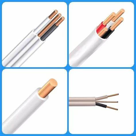 China Flat 2-14AWG White Wire Copper Nmd90 Cables Nmd 90