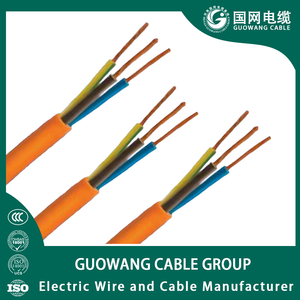 Câbles électriques BV 2.5mm 450/750V Conducteur solide à un cœur câblage électrique pour bâtiments