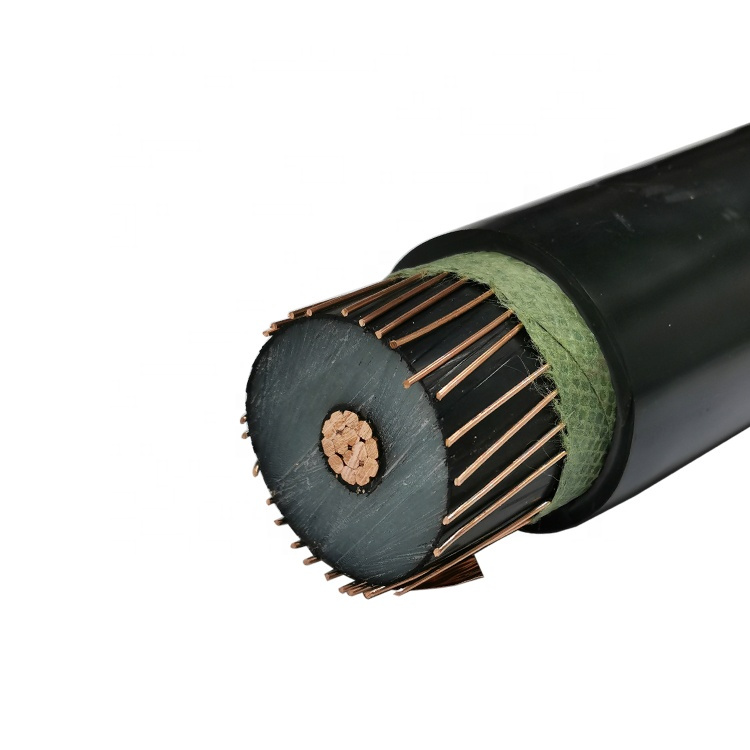 Factory Price 18/30 (36) Kv 630sqmm Black Colour 70mm2 Medium Voltage N2xsh Cable