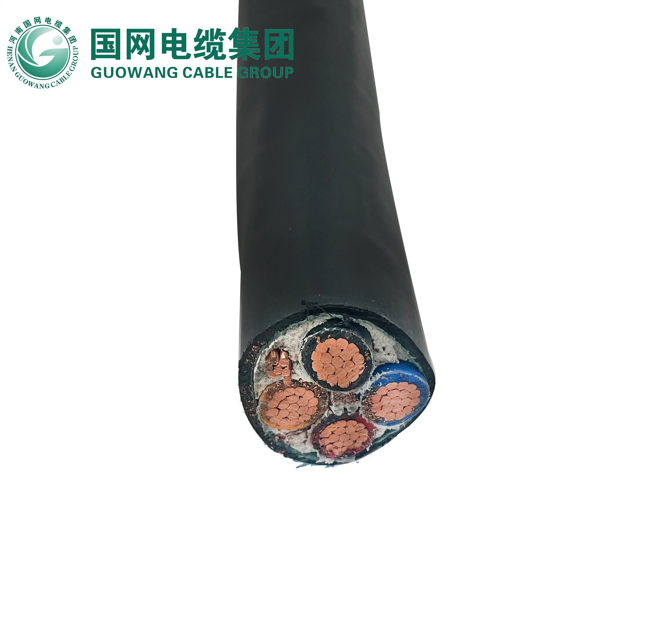 Preço de Fábrica Guowang Alta Tensão 2/3/4//5/3 & Núcleo de Terra 4mm 6mm 10mm 16mm 50mm2 95mm2 120mm2 Cabo de Potência com Isolamento de PVC Yjv