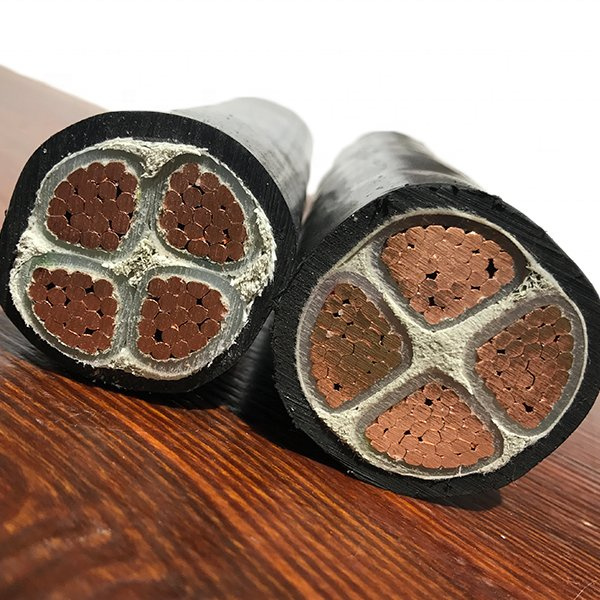 Factory Price Stranded Copper Conductor Cable 0.6/1kv 4c 95mm2 Swa Power Cable