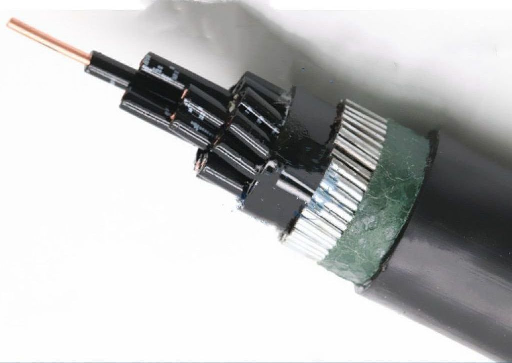 Fire-Resistant LSZH Armored 2/60cores Copper Conductor PVC Insulated Swa Steel Wire Armored PVC Sheathed Control Cable