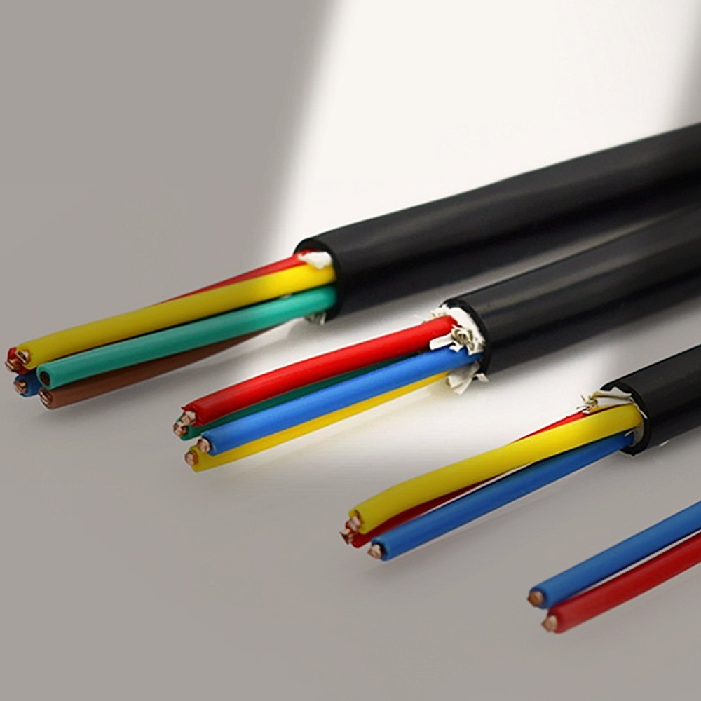 Flexible Copper Braid PVC Insulated Metallic Sheild Control Cable for Computer Application