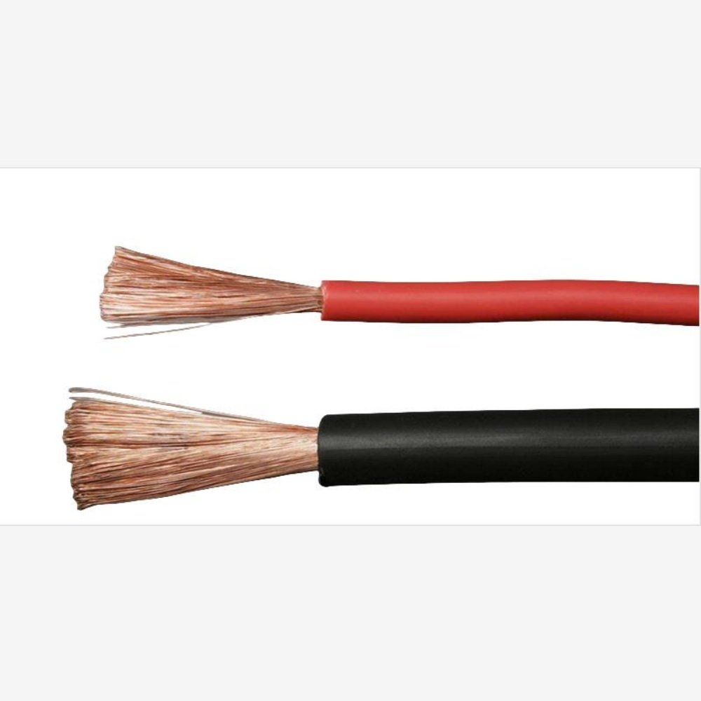 Flexible Rubber Insulated 1/0 2/0 3/0 4/0 AWG Copper Battery Welding Cable