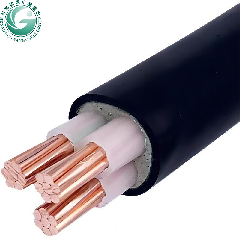 Guowang Factory Wholesale LV N2xcy N2xy N2X2y 120mm 150mm 185mm 240mm 4 Core Cu XLPE PVC Swa Armored Copper Underground Power Cable Wire