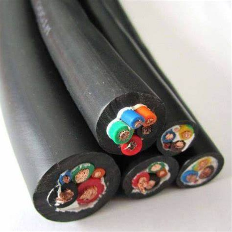 H07rn-F 3*50+1*16mm2 3*95mm2 3*120mm2 4 Cores 600V Rubber Cable with High Quality