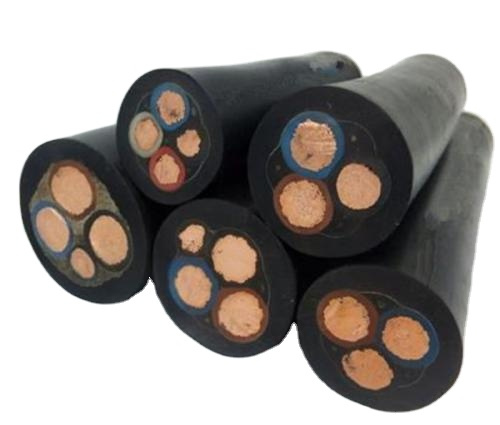 H07rn-F 4*35mm2 4*70mm2 4*120mm2 Flexible 3*1.5mm2 Copper Rubber Cable with Good Service