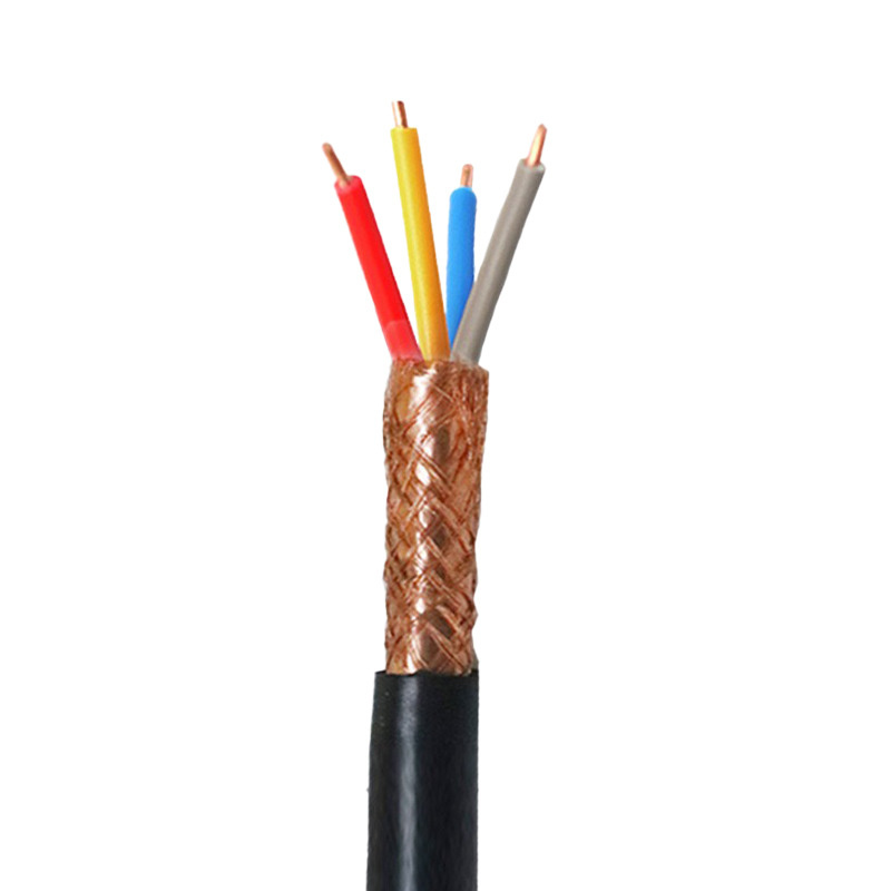 Hennan Guowang Round Wire 0.75 to 6mm2 Cu Conductor Armoured Sheath Copper Braid Shielding Fabricado En China Cable Control Cable