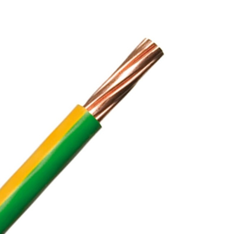Alta Calidad ISO9001 Aprobado 50mm2 70mm2 16mm2 35mm2 Núcleo Único 95mm2 Cable Y/G