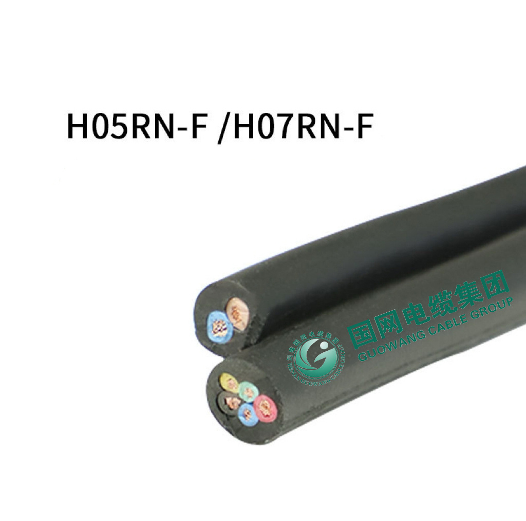 Ho5rn-F/H07rn-F LV Multi-Core 450/750V Epr Pcp Oil Resistance Flexible Copper Conductor Rubber Cable