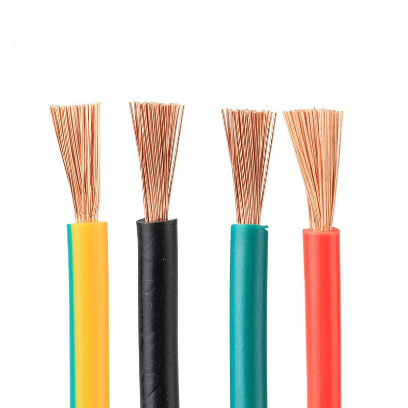 Hot Sale 450/750V Single Core Copper Conductor PVC Insulated Flexible Power Wire RV PVC Electrical Cable