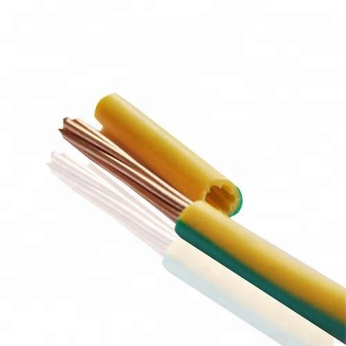 ISO9001 Approved 16mm2 35mm2 450/750V Single Core Y/G Cable with High Quality Y& G
