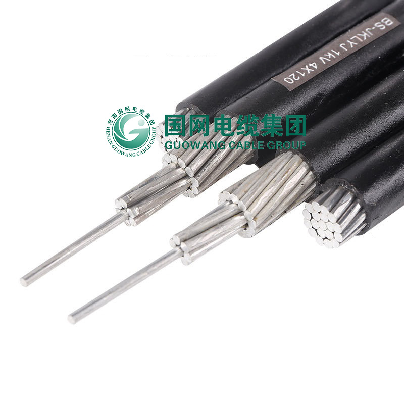 Jkyj XLPE Twisted Aluminum Power Transmission Lines Aerial Bundled Cable
