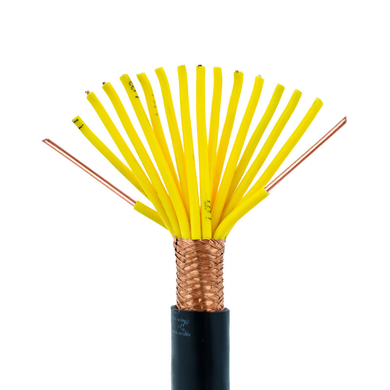 Kvvp 450/750V 0.5-10mm2 2-61cores Copper Conductor PVC Insulated and Sheathed Control Cable