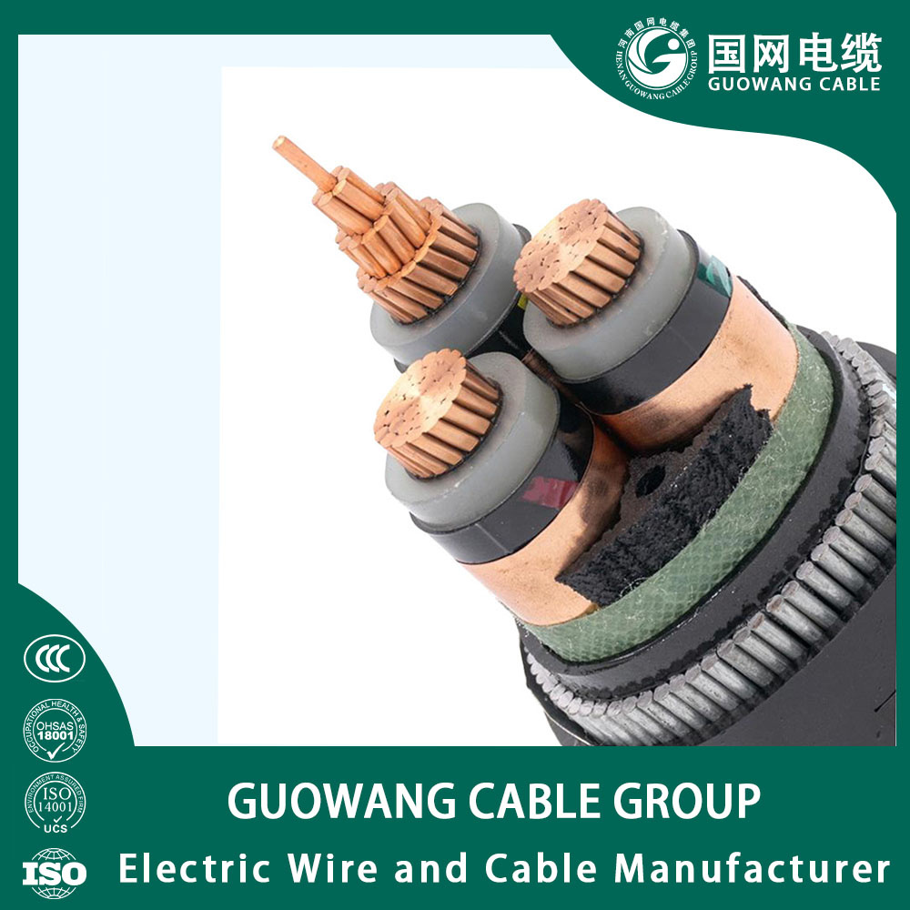 LV Mulit Core Copper Conductor XLPE Insulation PVC Sheath Swa Power Cable
