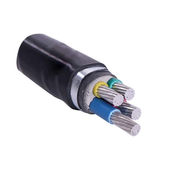 Chine Câble électrique souterrain LV Mv Zr-Vlv22 isolé en XLPE, armé, gainé en PVC, à faible émission de fumée et sans halogène fabrication et fournisseur